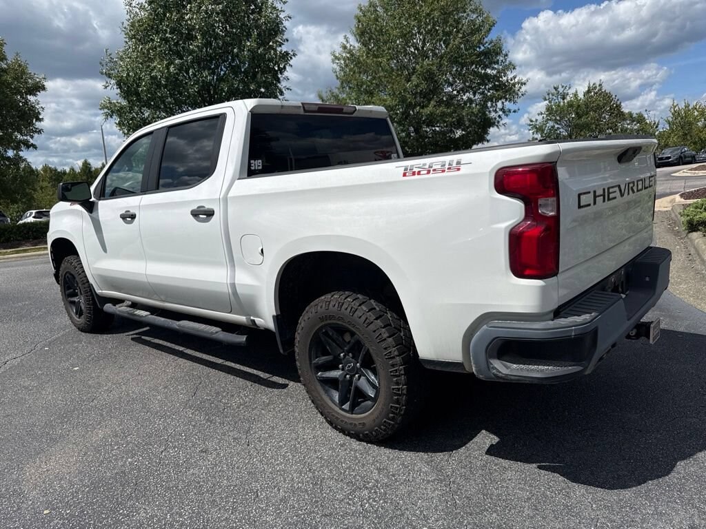 Used 2021 Chevrolet Silverado 1500 Custom Trail Boss Truck Crew Cab