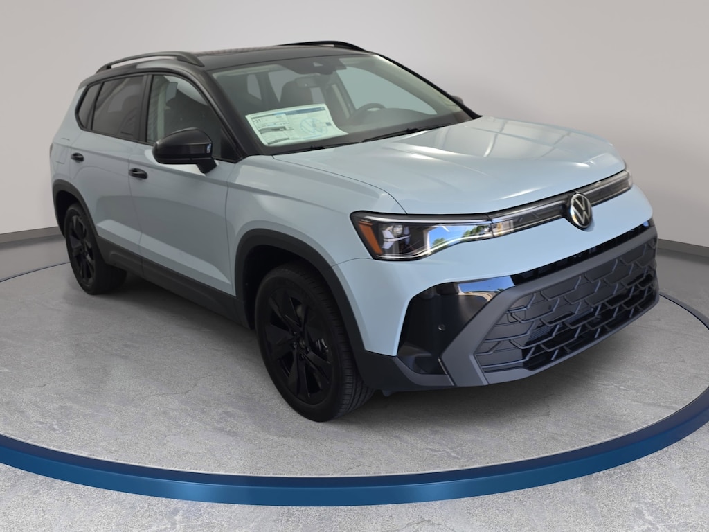 New 2026 Volkswagen Taos 1.5T SE Black SUV