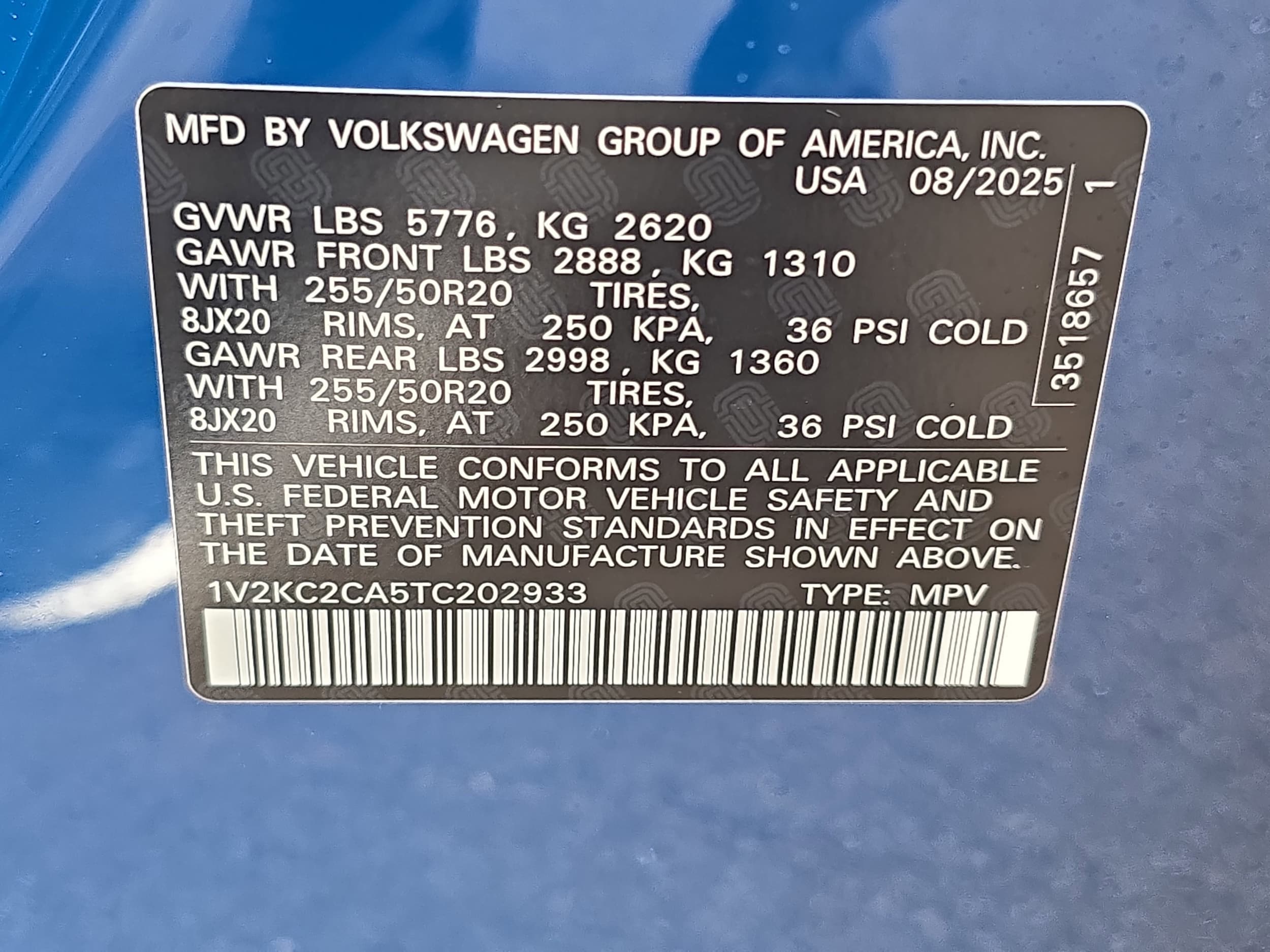 2026 Volkswagen Atlas Cross Sport SE w/Tech - Photo 36
