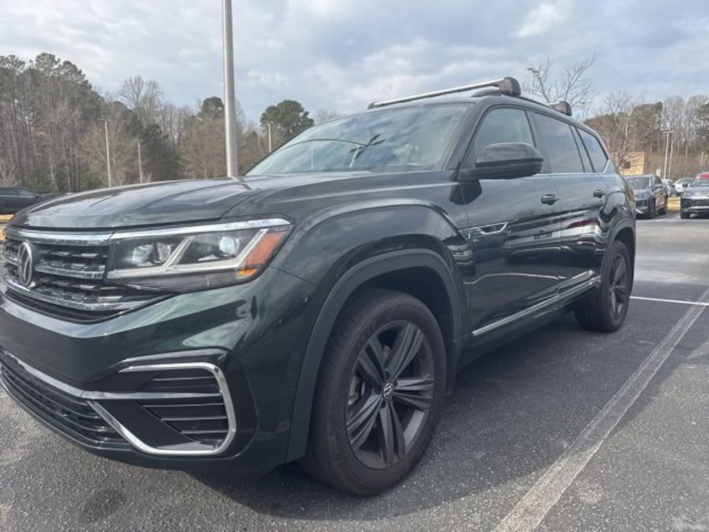 Used 2021 Volkswagen Atlas 3.6L V6 SE w/Technology R-Line 4MOTION SUV