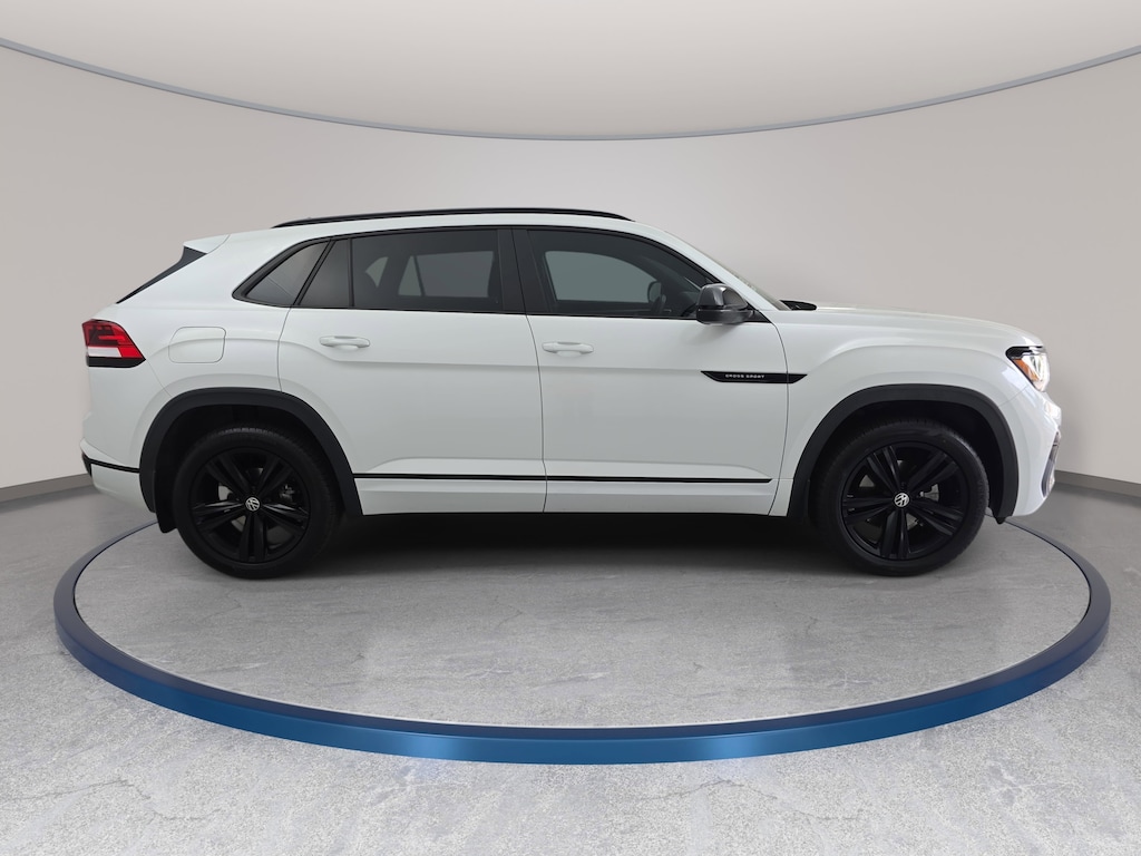 Certified 2023 Volkswagen Atlas Cross Sport 3.6L V6 SEL R-Line Black SUV