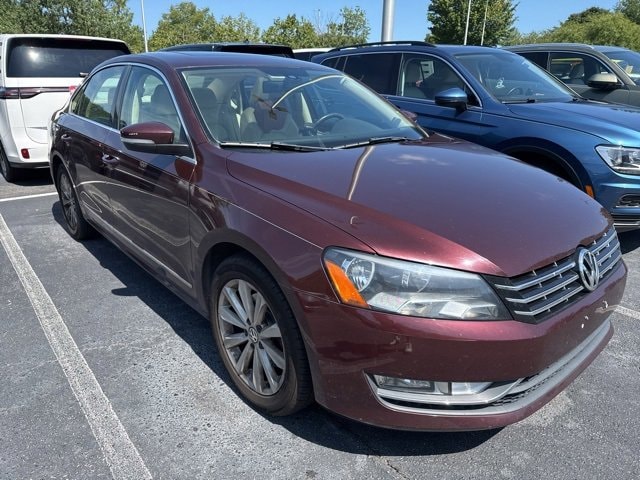Used 2013 Volkswagen Passat SEL with VIN 1VWCP7A35DC006176 for sale in Cary, NC