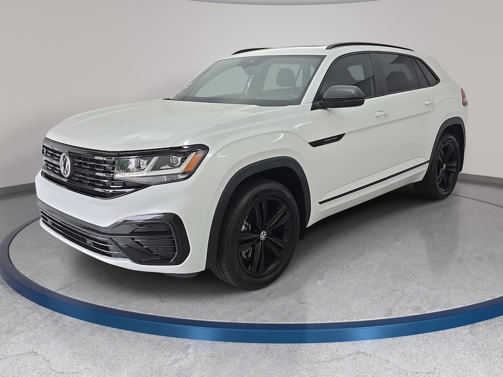 Certified 2023 Volkswagen Atlas Cross Sport 3.6L V6 SEL R-Line Black SUV