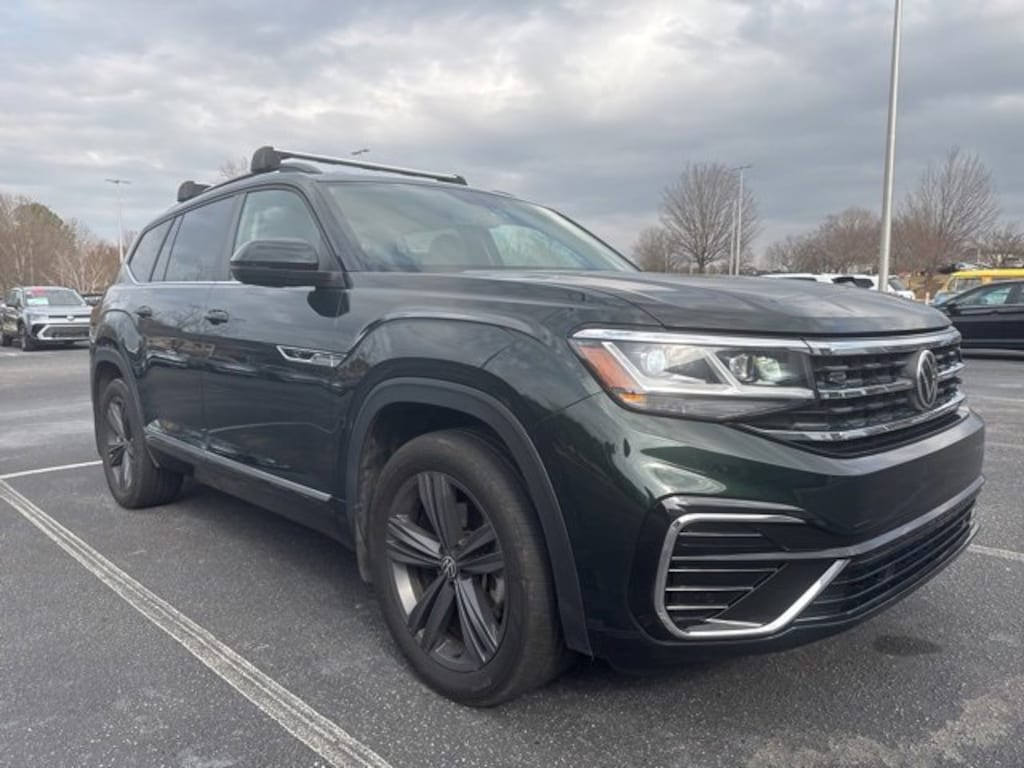 Used 2021 Volkswagen Atlas 3.6L V6 SE w/Technology R-Line 4MOTION SUV