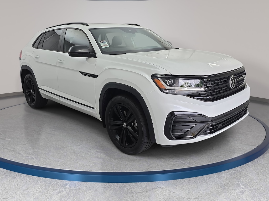 Certified 2023 Volkswagen Atlas Cross Sport 3.6L V6 SEL R-Line Black SUV