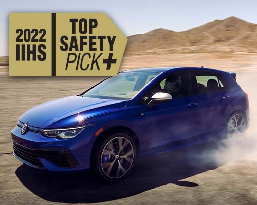 2023 Volkswagen Golf R Top Safety Pick Plus