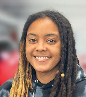 Staff member Maya Banks from ID_78b1d87b4507