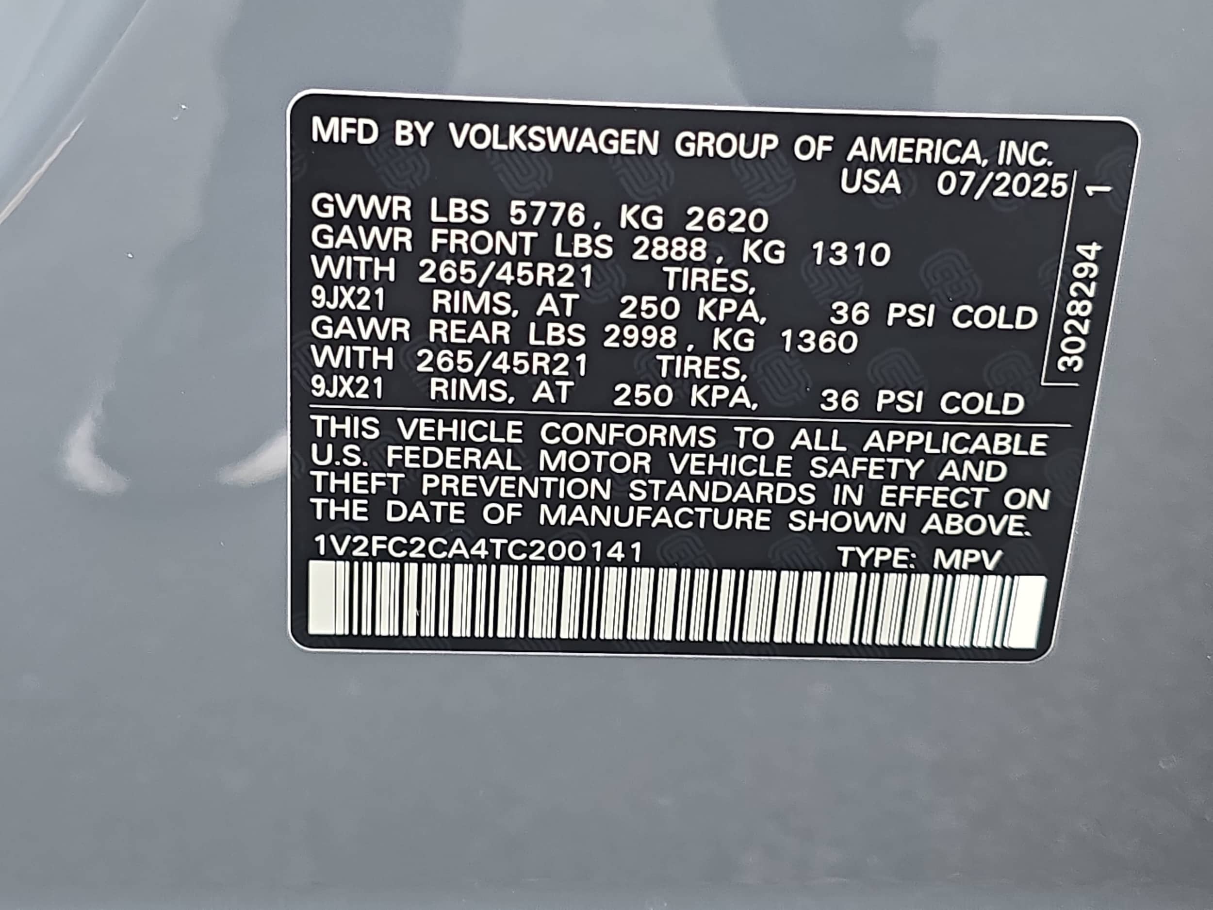 2026 Volkswagen Atlas Cross Sport SEL Premium R-LINE - Photo 37