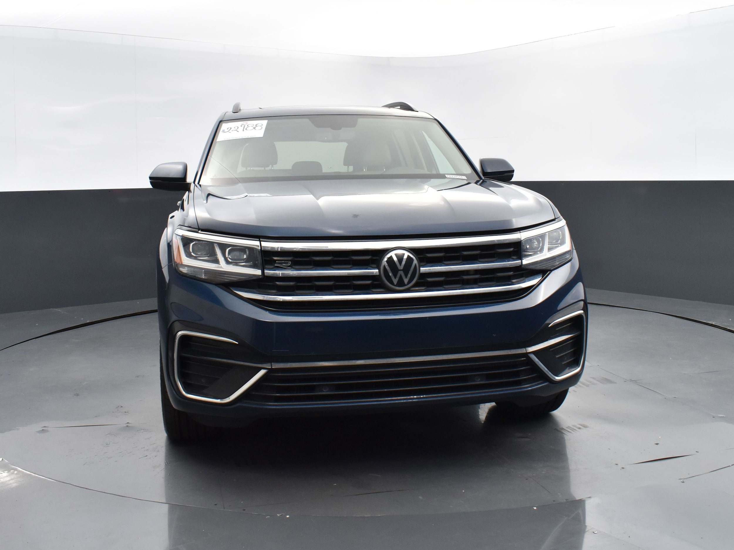 Used 2021 Volkswagen Atlas SE w/Tech R-Line with VIN 1V2PR2CA7MC516136 for sale in Cary, NC