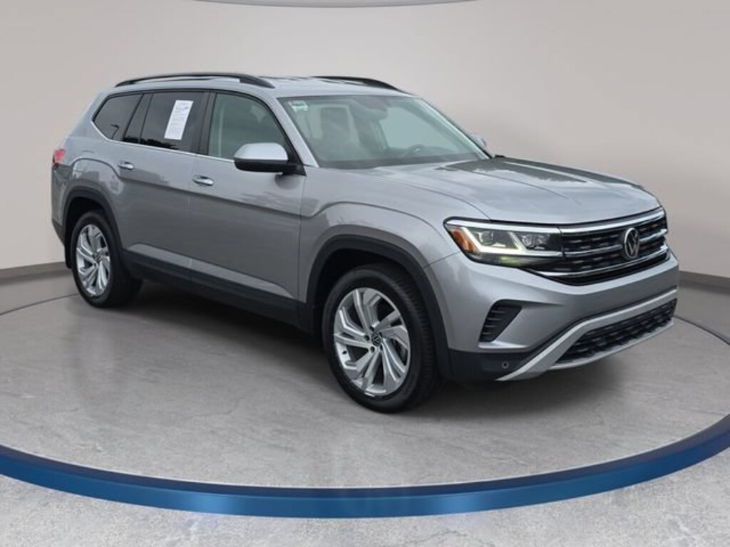 Used 2021 Volkswagen Atlas 3.6L V6 SE w/Technology 4MOTION SUV