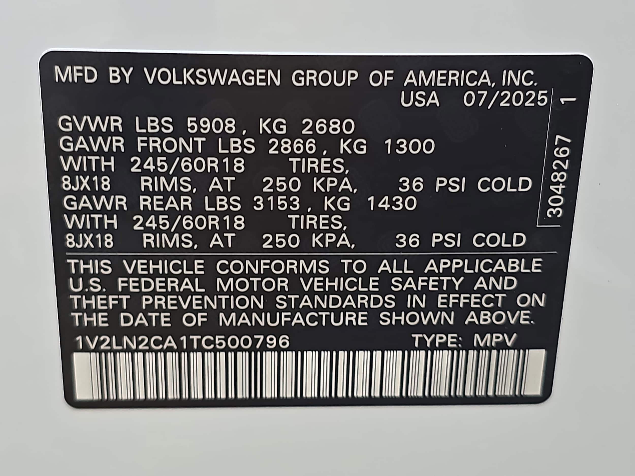 2026 Volkswagen Atlas SE - Photo 35