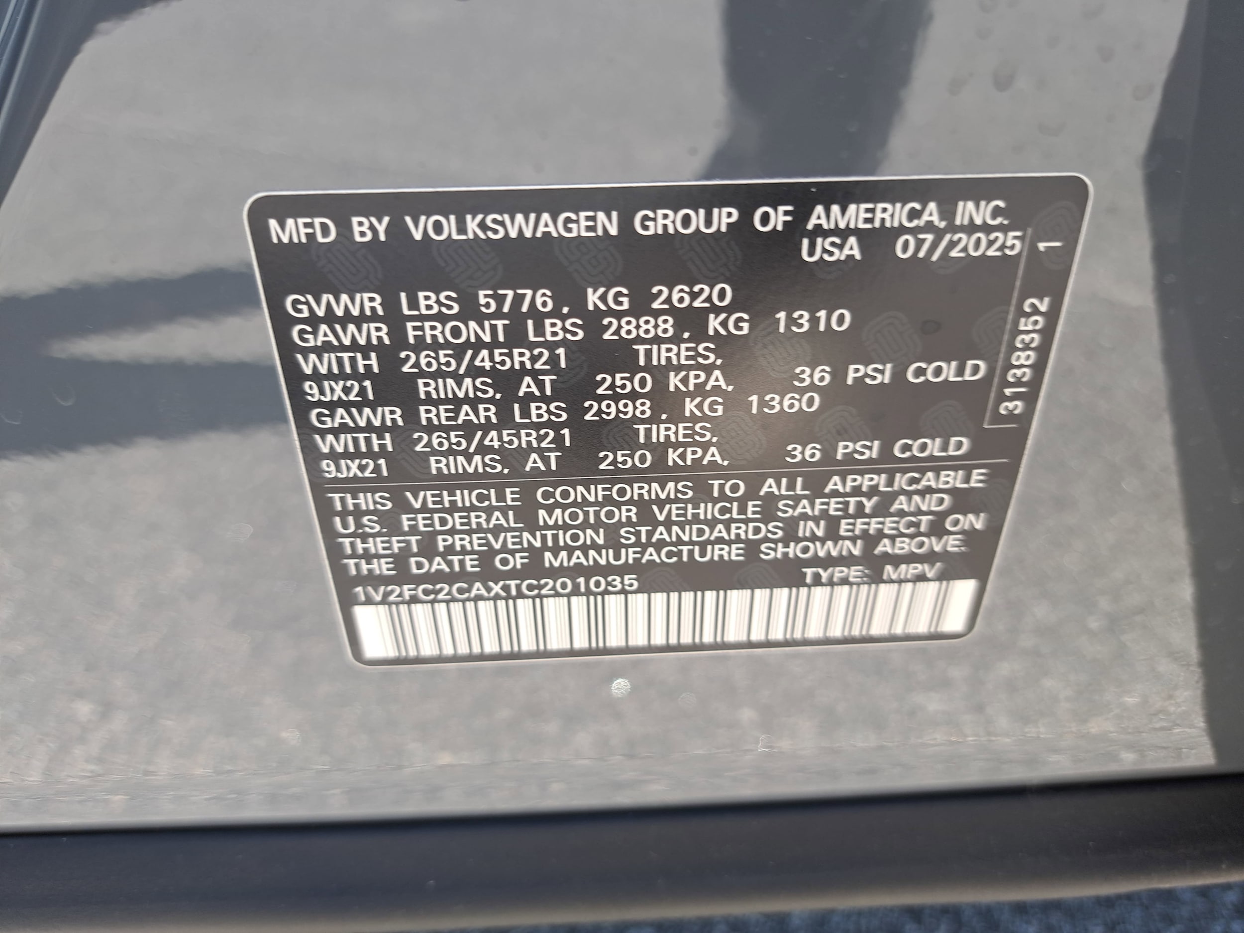 2026 Volkswagen Atlas Cross Sport SEL Premium R-LINE - Photo 35