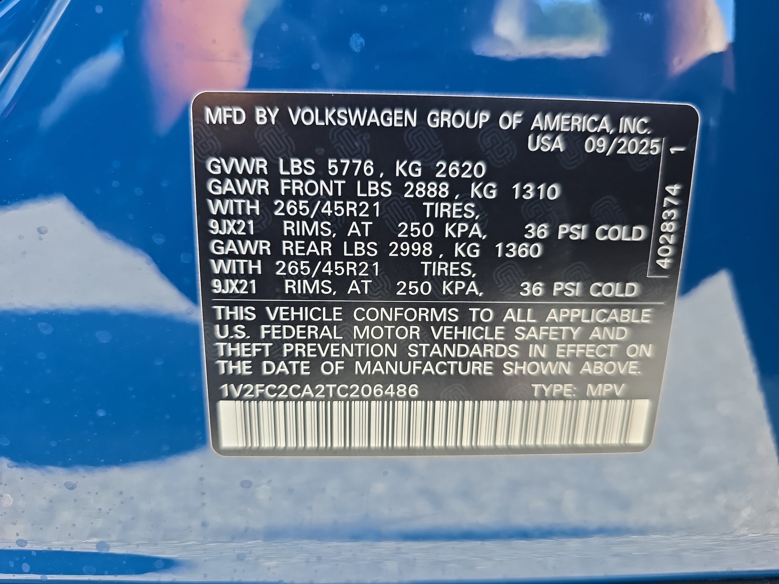 2026 Volkswagen Atlas Cross Sport SEL Premium R-LINE - Photo 34
