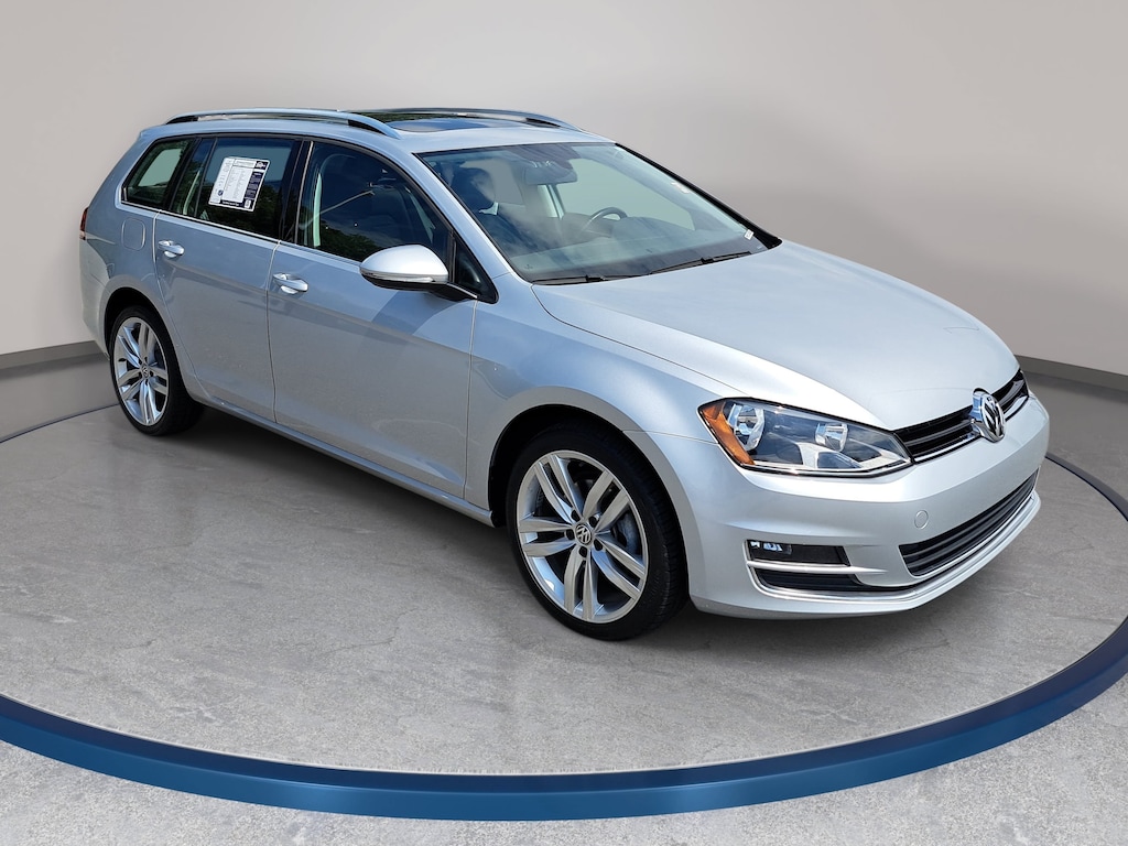 Used 2015 Volkswagen Golf SportWagen TDI SEL 4-Door Wagon
