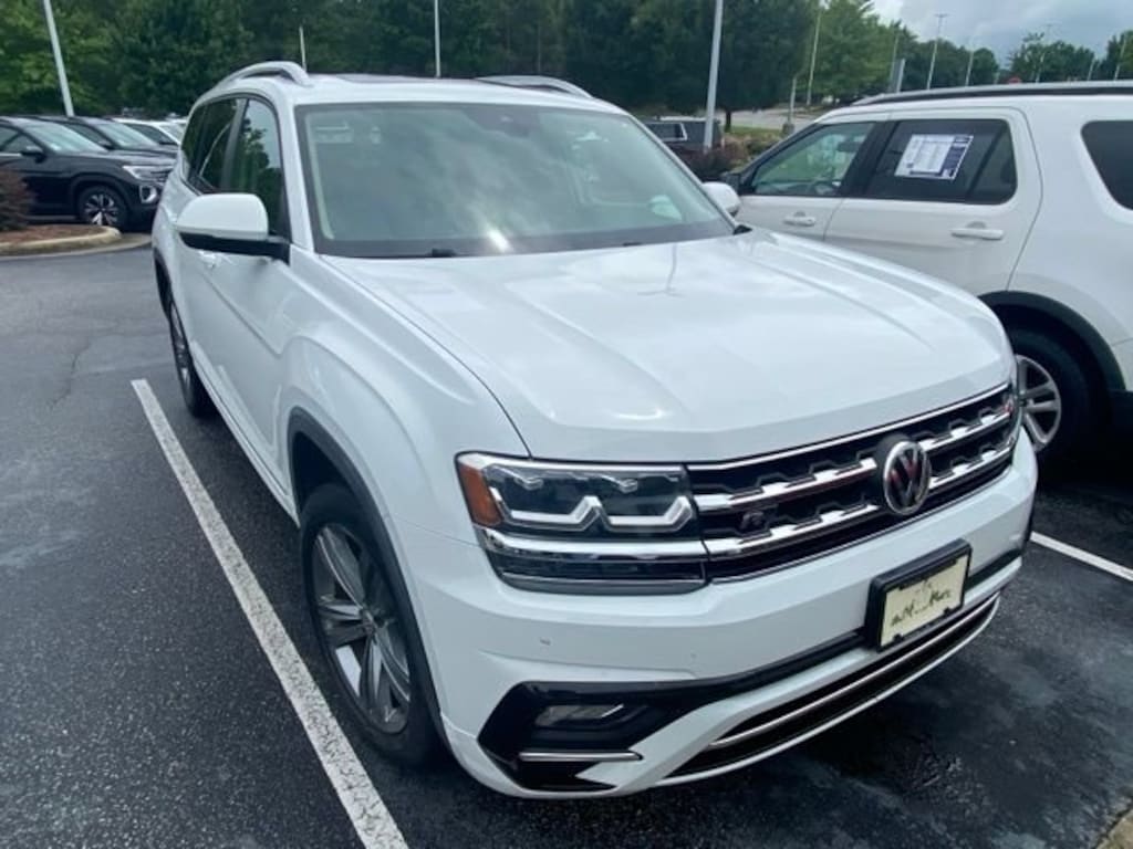 Used 2019 Volkswagen Atlas 3.6L V6 SE w/Technology R-Line 4MOTION SUV