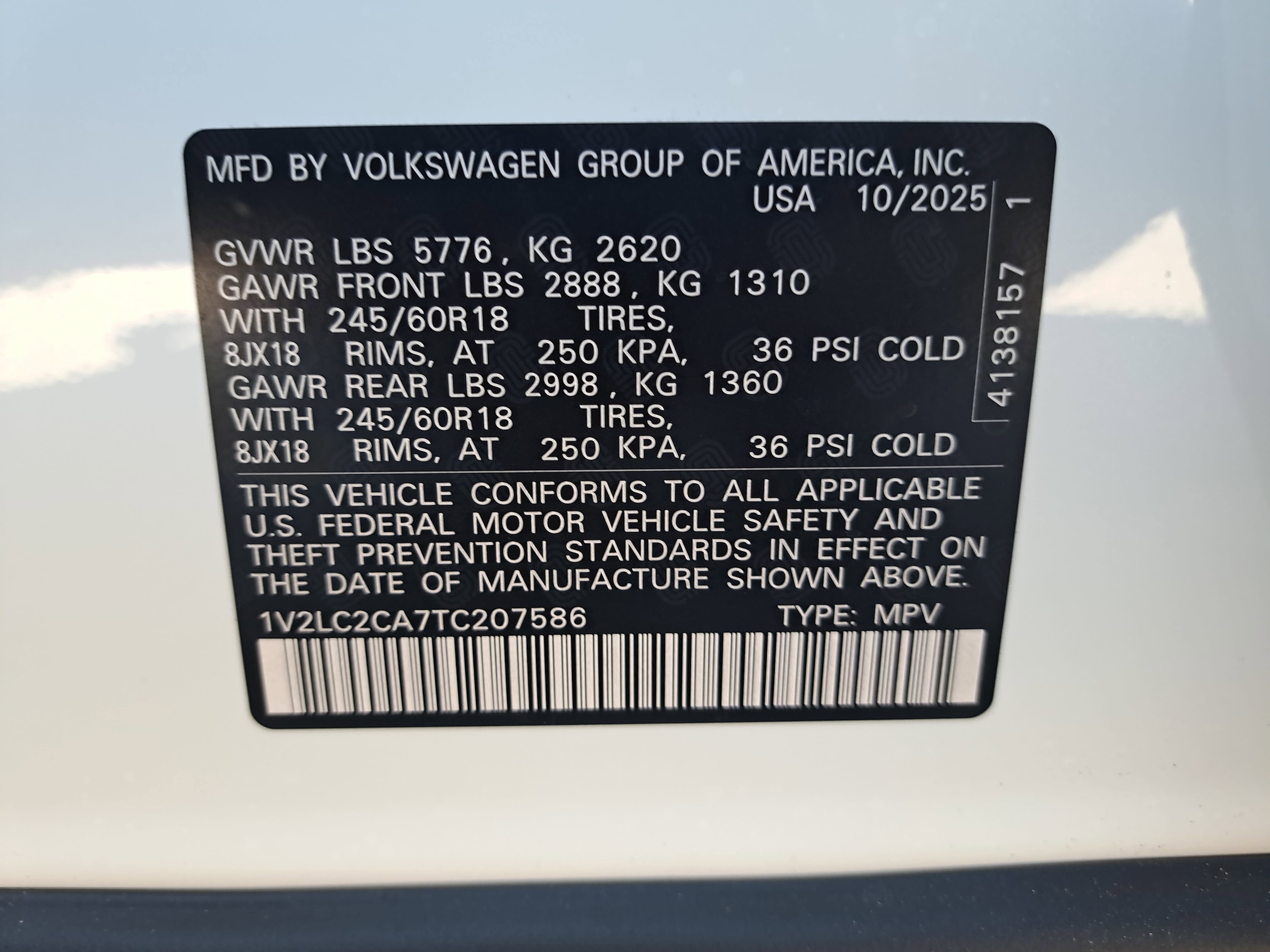 2026 Volkswagen Atlas Cross Sport SE - Photo 32
