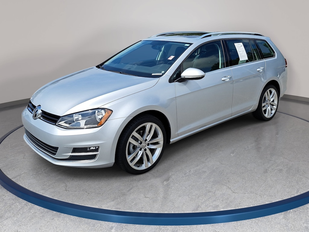 Used 2015 Volkswagen Golf SportWagen TDI SEL 4-Door Wagon