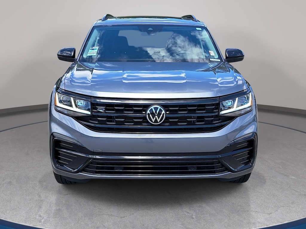 Certified 2022 Volkswagen Atlas 3.6L V6 SEL R-Line Black SUV