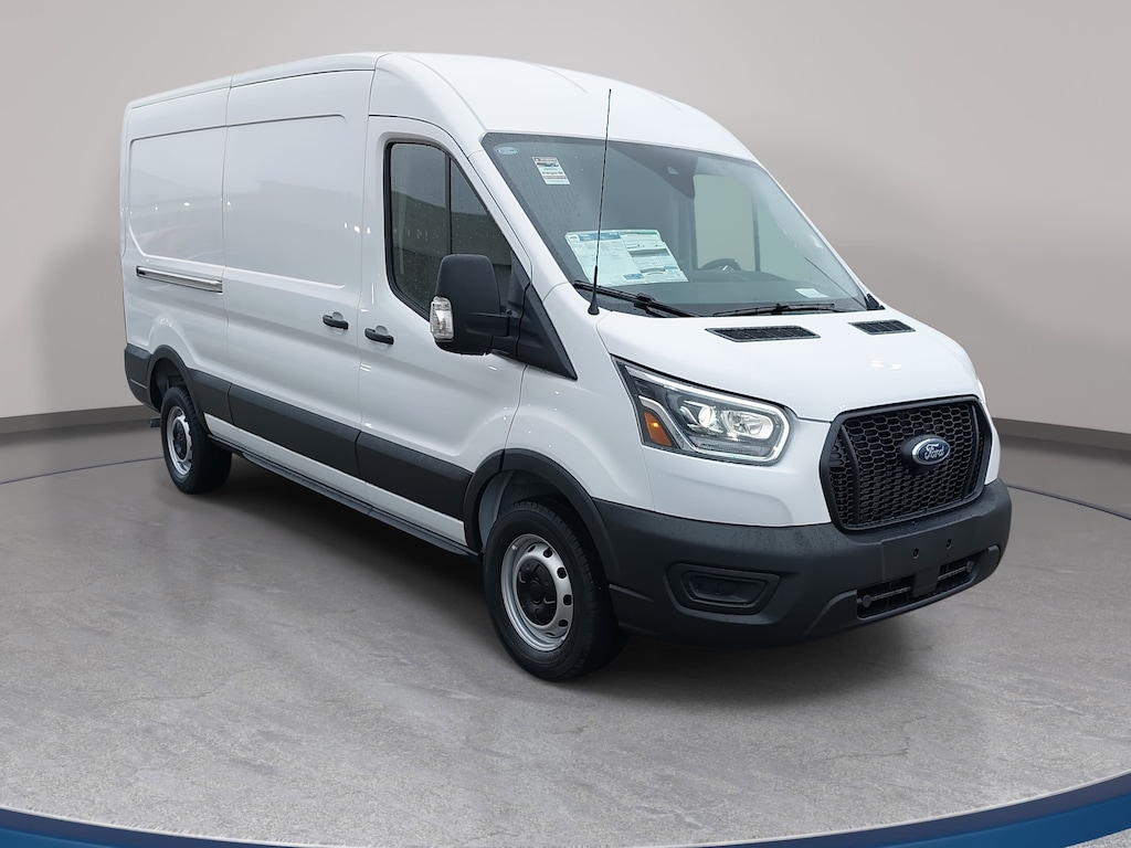 New 2025 Ford Transit Cargo Van Cargo Van T-250 148 Med Rf 9070 GVWR RWD