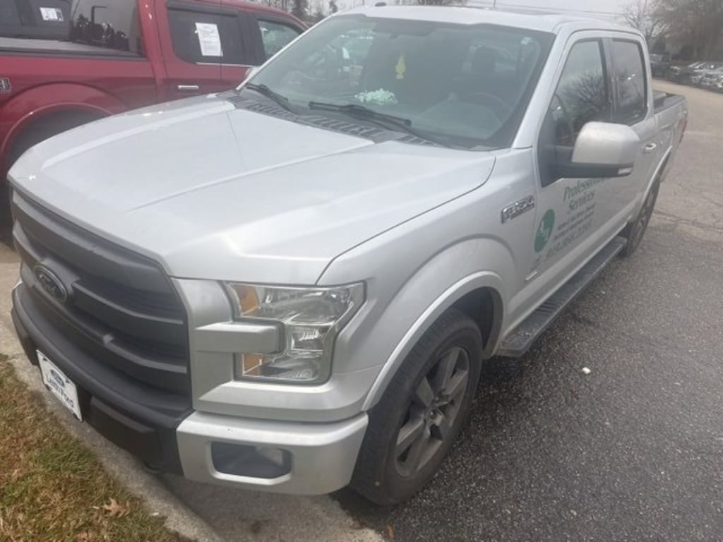 Used 2015 Ford F-150 Lariat Truck SuperCrew Cab