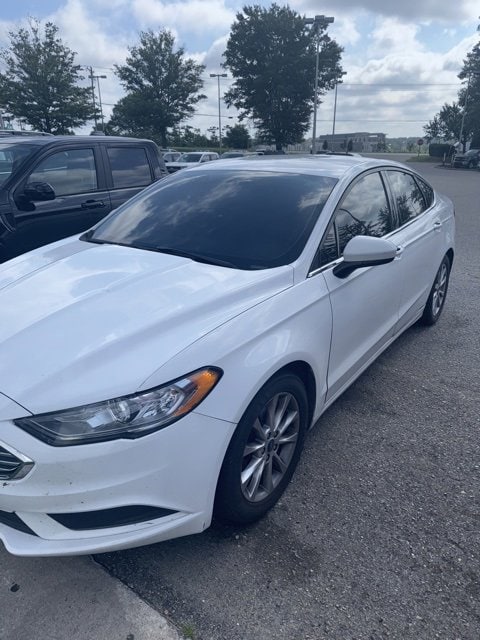 Used 2017 Ford Fusion SE with VIN 3FA6P0HD4HR390423 for sale in Wendell, NC