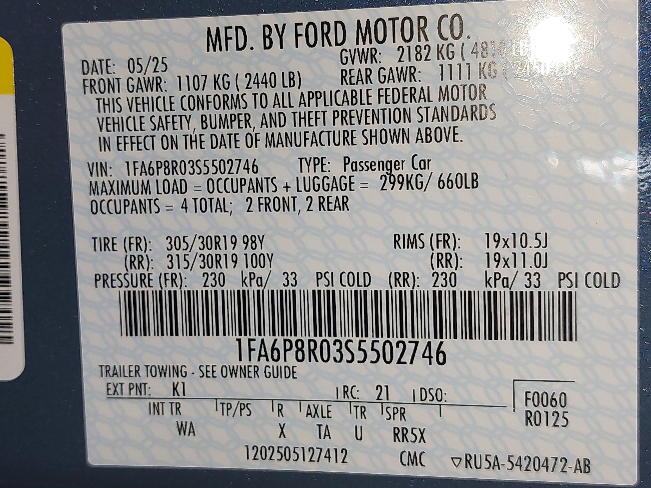 2025 Ford Mustang Dark Horse - Photo 35
