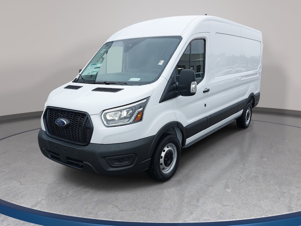 New 2025 Ford Transit Cargo Van Cargo Van T-250 148 Med Rf 9070 GVWR RWD