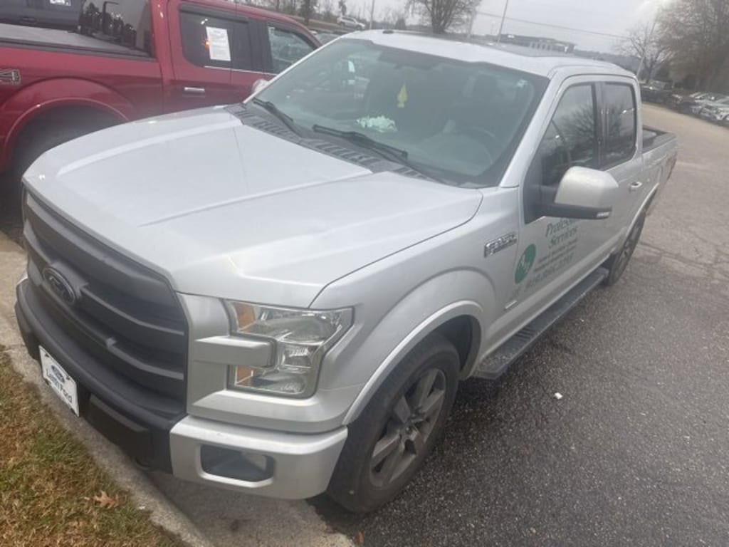 Used 2015 Ford F-150 Lariat Truck SuperCrew Cab