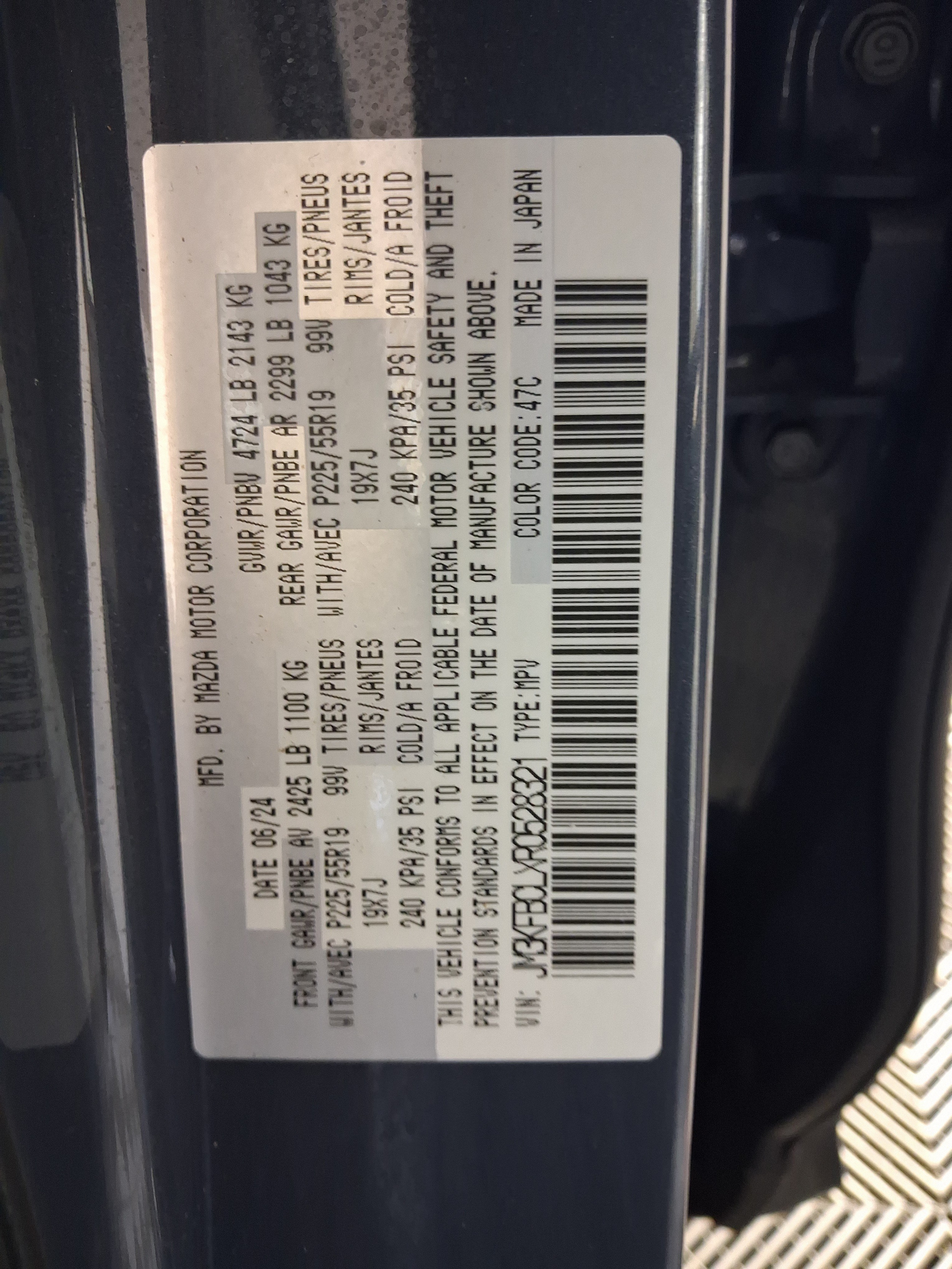 Used 2024 Mazda CX-5 For Sale in Jacksonville, NC VIN