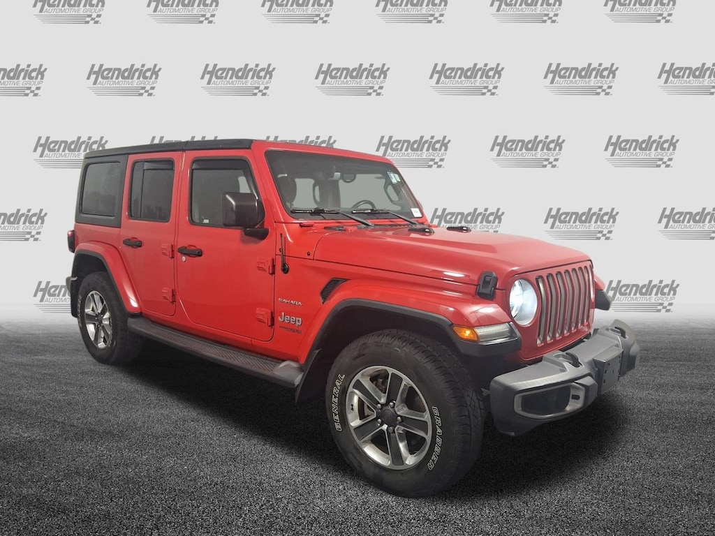 Used 2018 Jeep Wrangler Unlimited Sahara Convertible