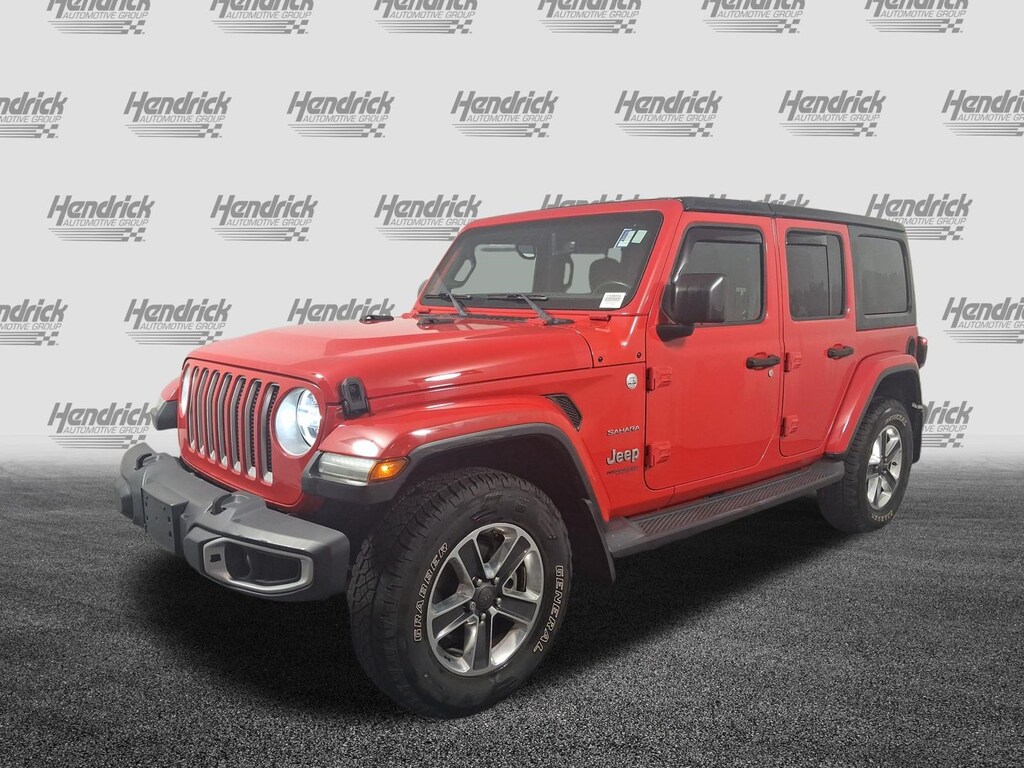 Used 2018 Jeep Wrangler Unlimited Sahara Convertible