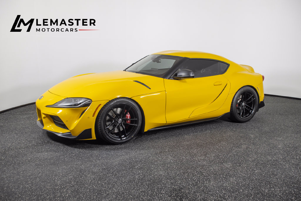 Nitro Yellow 2021 Toyota Supra Coupe Rear-Wheel Drive 8-Speed Automatic