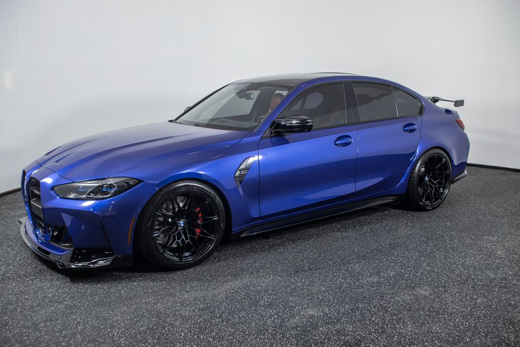 Portimao Blue Metallic 2023 BMW M3 Sedan All-Wheel Drive 8-Speed Automatic
