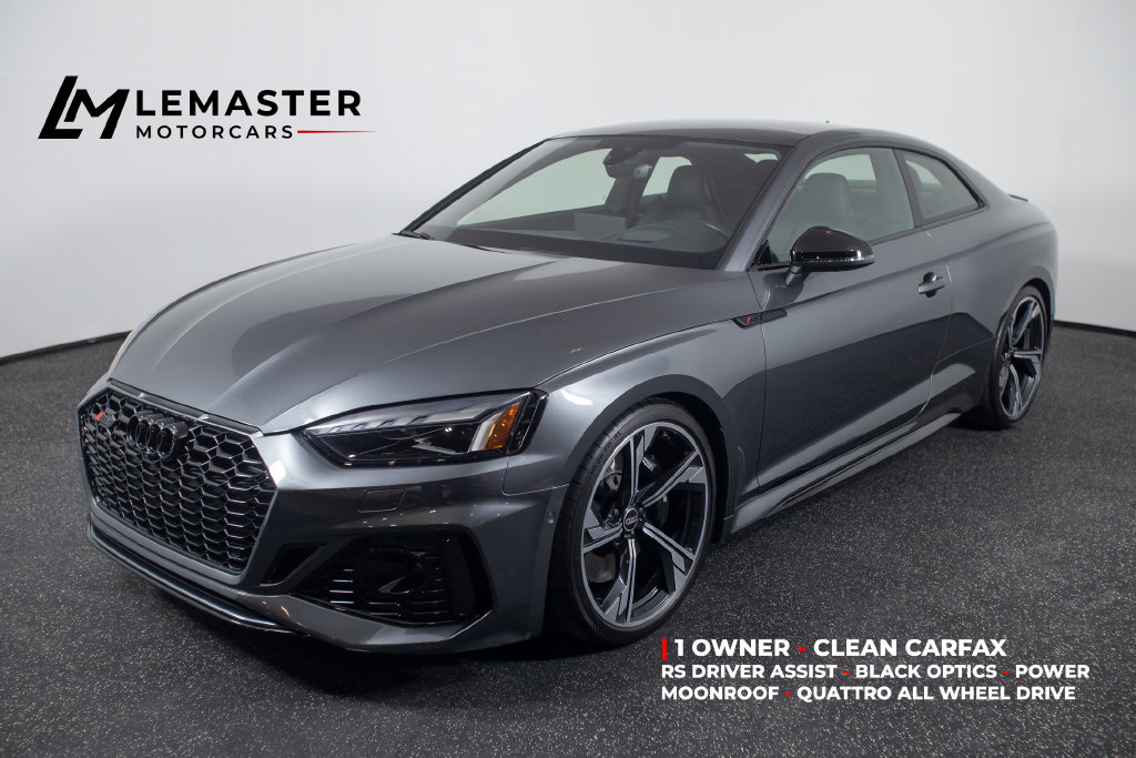 Daytona Gray Pearl 2021 Audi RS 5 Coupe All-Wheel Drive 8-Speed Automatic