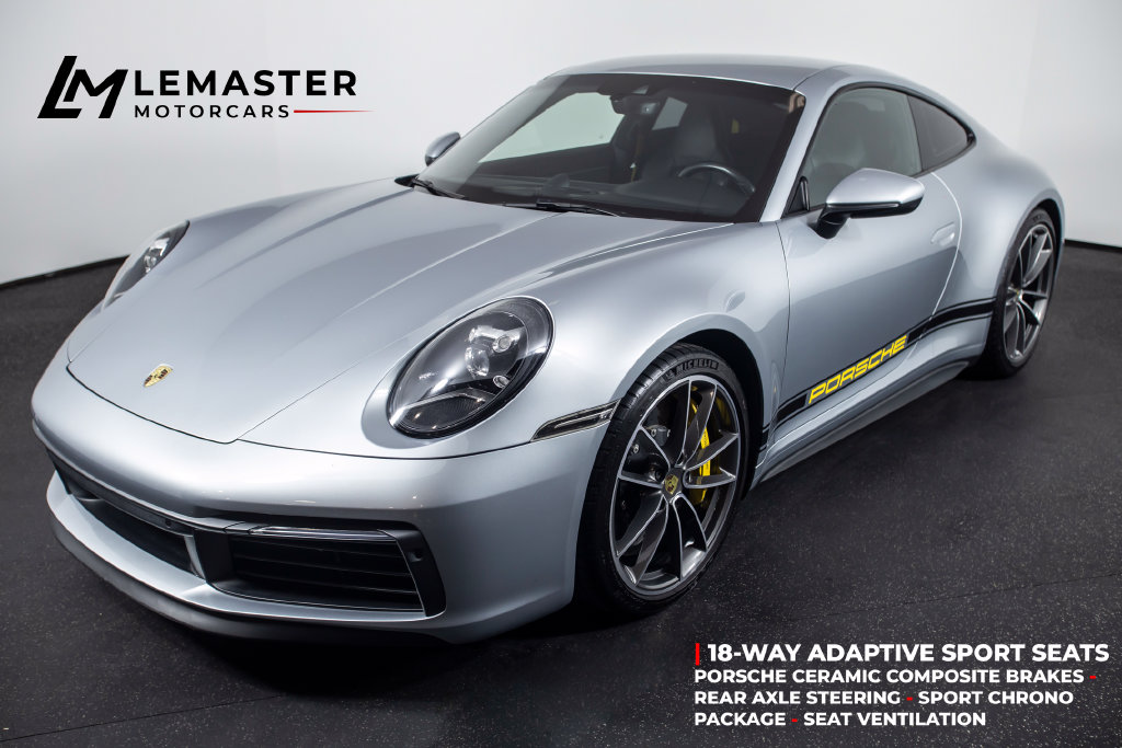 Dolomite Silver Metallic 2020 Porsche 911 Coupe All-Wheel Drive 8-Speed Automatic