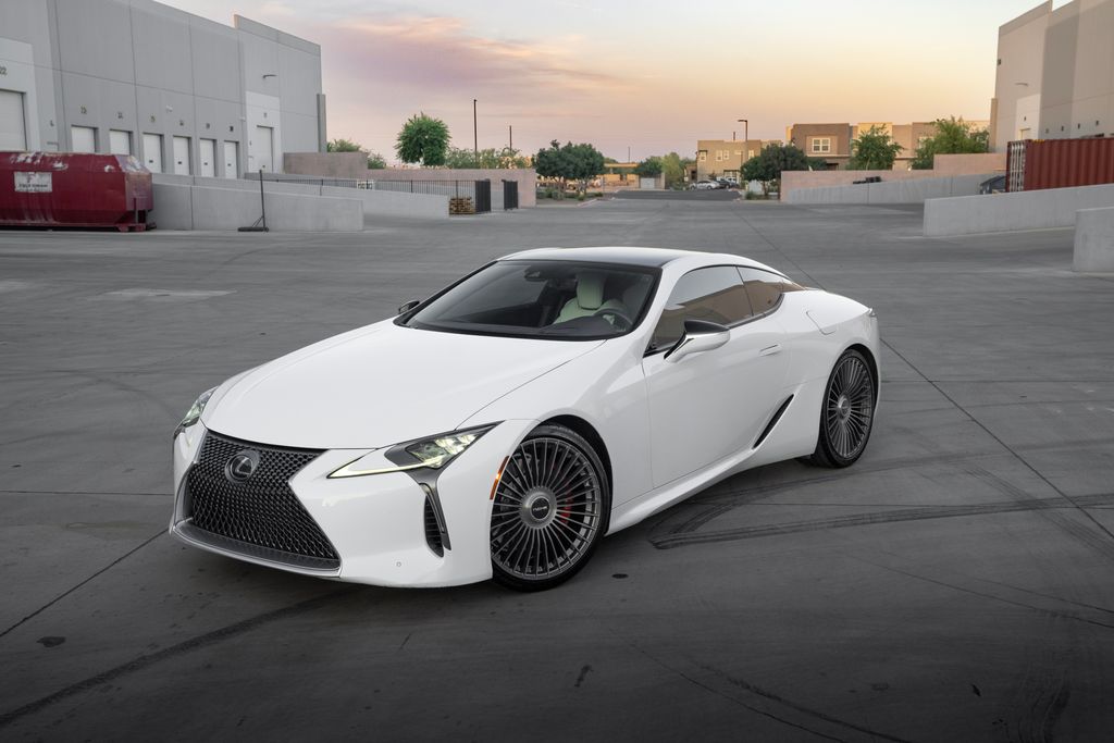 Ultra White 2018 Lexus LC Coupe Rear-Wheel Drive Automatic