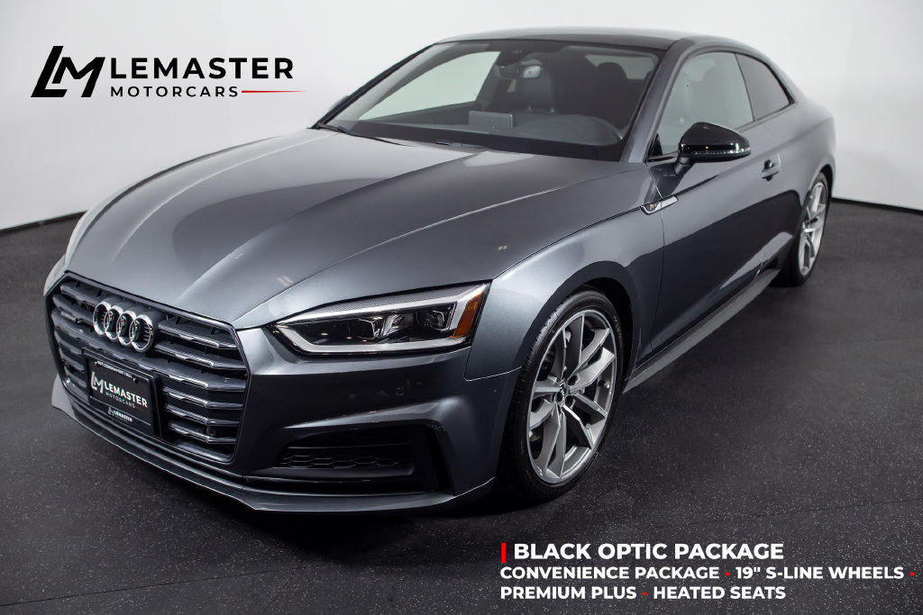 Daytona Gray Pearl 2019 Audi A5 Coupe All-Wheel Drive 7-Speed Automatic