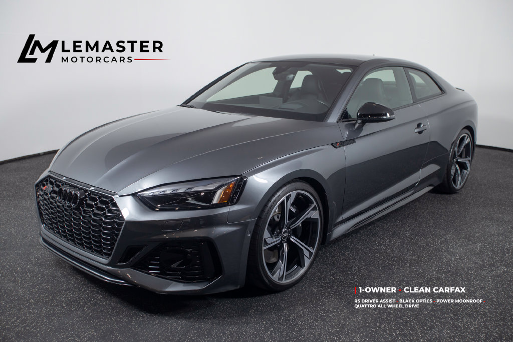 Daytona Gray Pearl 2021 Audi RS 5 Coupe All-Wheel Drive 8-Speed Automatic