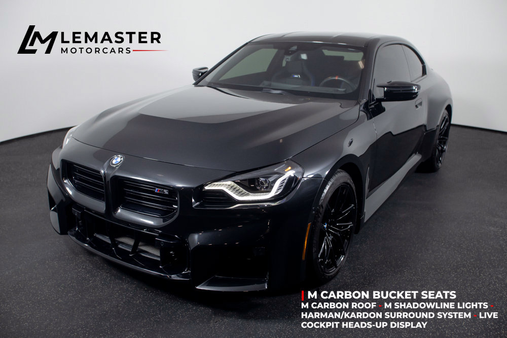 Black Sapphire 2025 BMW M2 Coupe Rear-Wheel Drive 6-Speed Manual