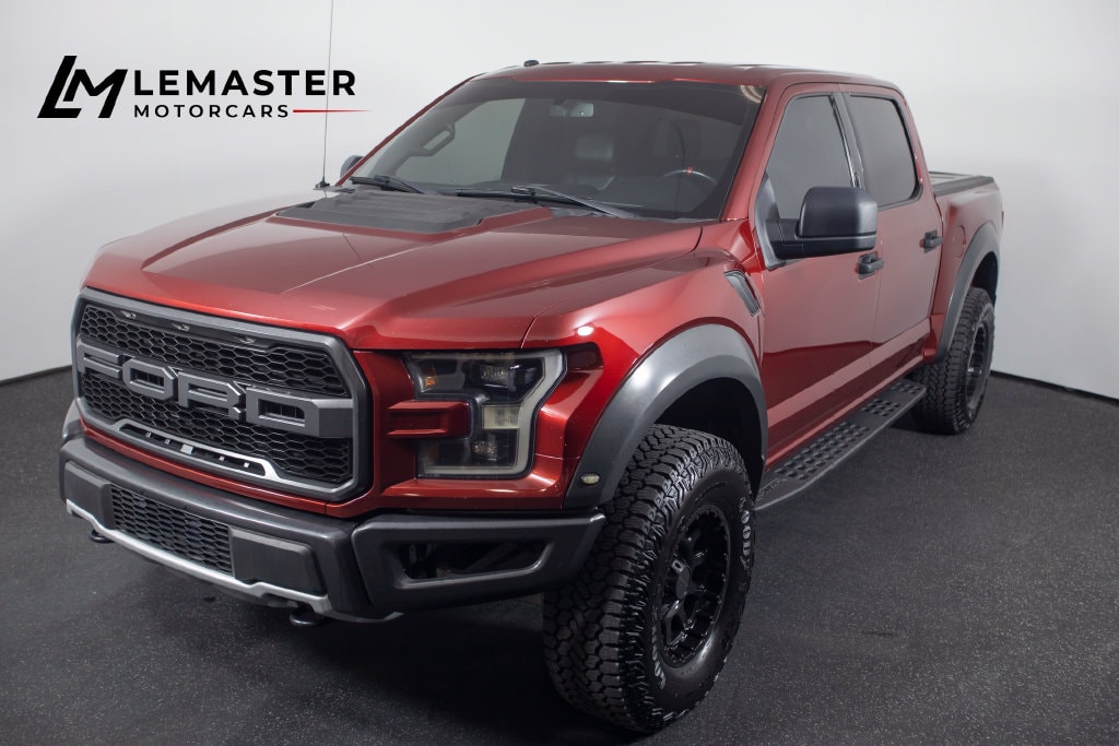Ruby Red Tinted 2017 Ford F-150 Pickup Truck Four-Wheel Drive Automatic