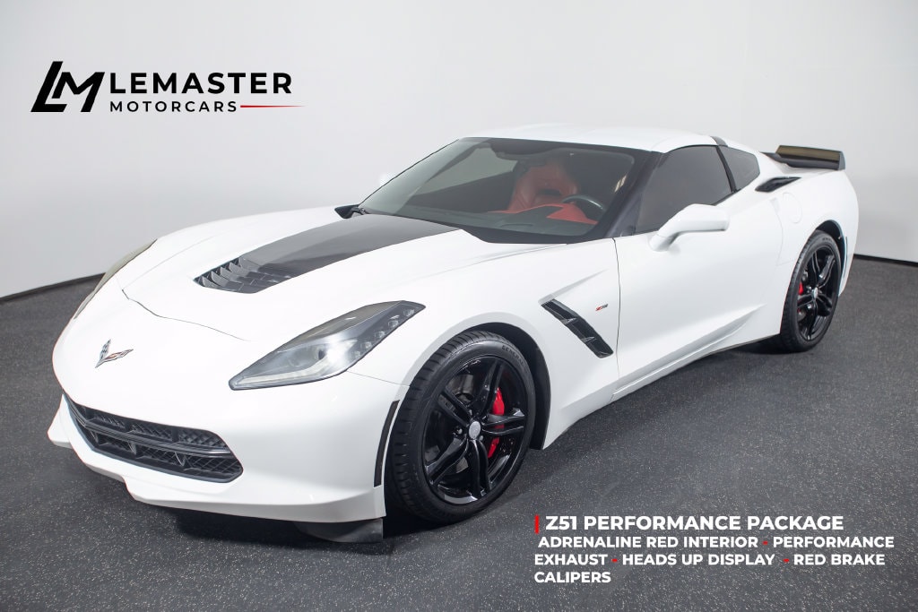 Arctic White 2014 Chevrolet Corvette Coupe Rear-Wheel Drive 6-Speed Automatic