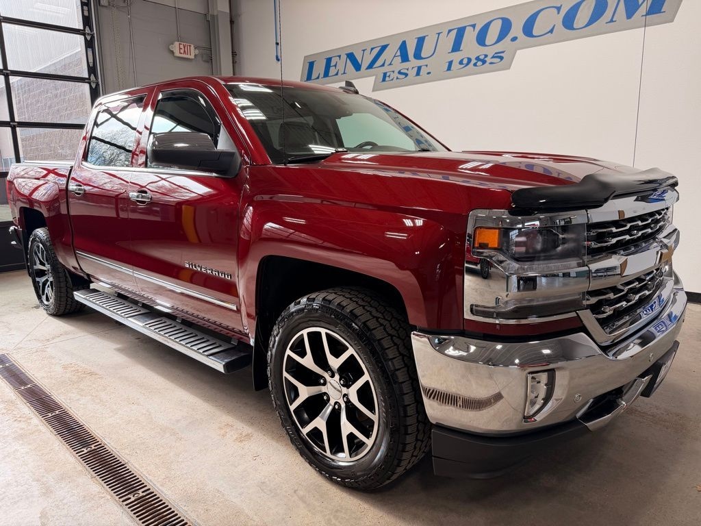 Used 2016 Chevrolet Silverado 1500 4x4 Crew Cab LTZ Truck