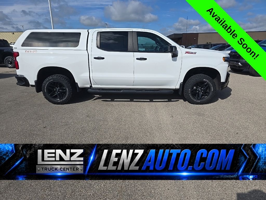 Used 2021 Chevrolet Silverado 1500 4x4 Crew Cab LT Trail Boss Truck