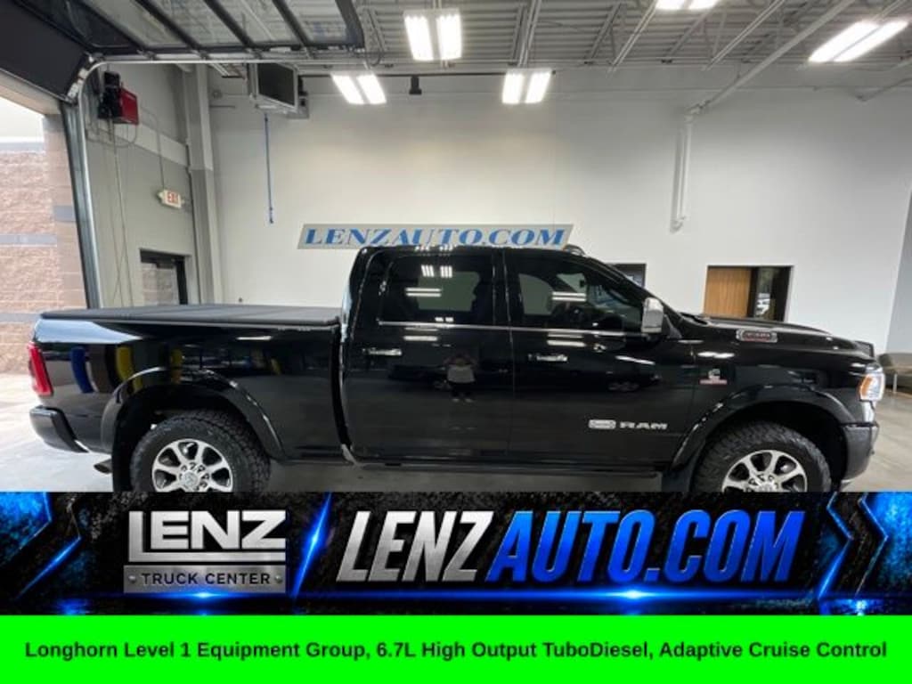 Used 2019 Ram 3500 4x4 Crew Cab Laramie Longhorn SRW Truck