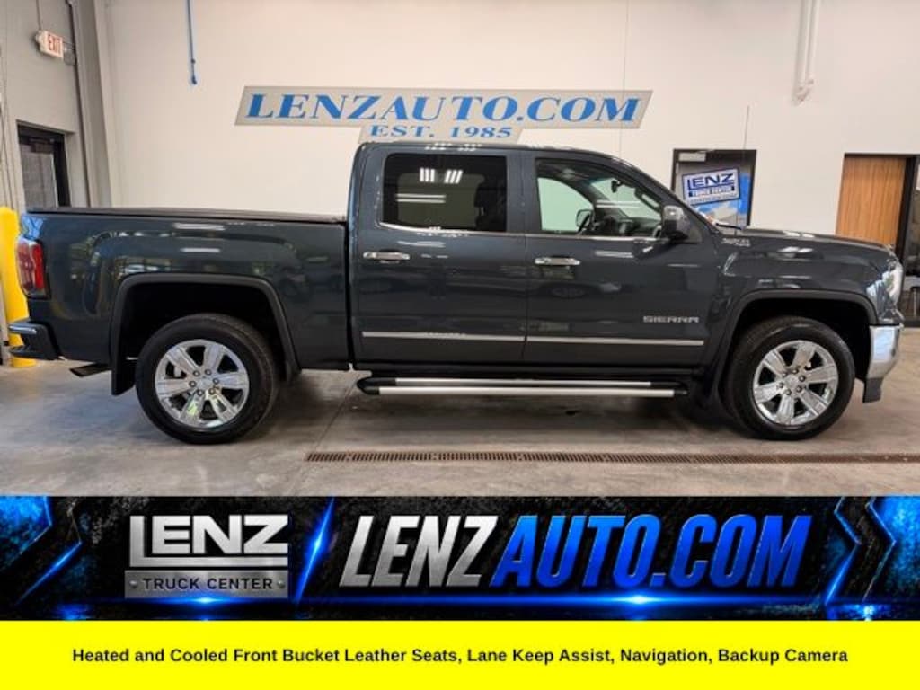 Used 2018 GMC Sierra 1500 4x4 Crew Cab SLT Truck