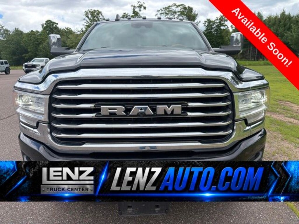 Used 2019 Ram 3500 4x4 Crew Cab Laramie Longhorn SRW Truck