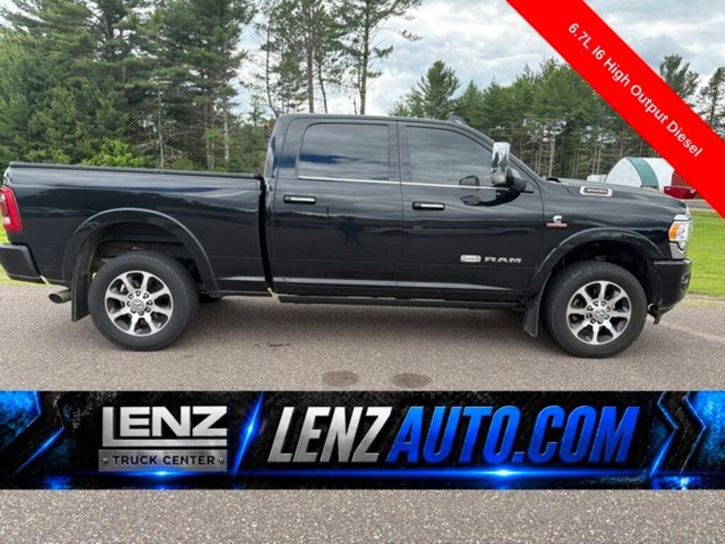 Used 2019 Ram 3500 4x4 Crew Cab Laramie Longhorn SRW Truck