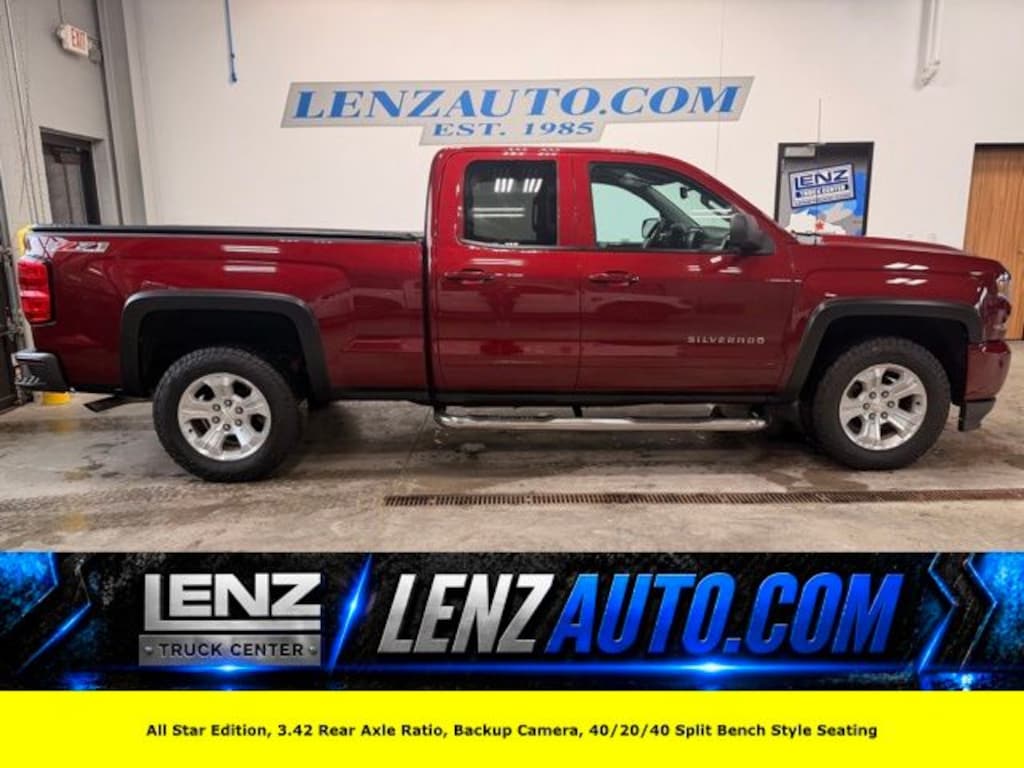 Used 2016 Chevrolet Silverado 1500 4x4 Double Cab LT Truck