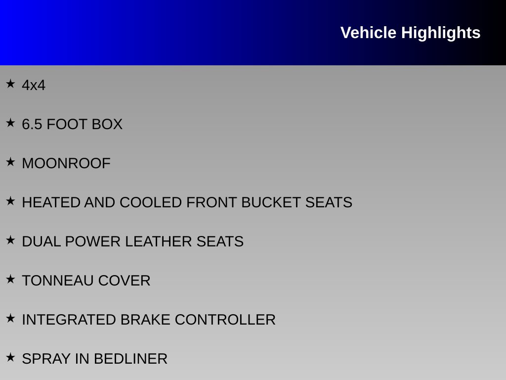 Used 2024 Chevrolet Silverado 1500 4x4 Crew Cab High Country Truck