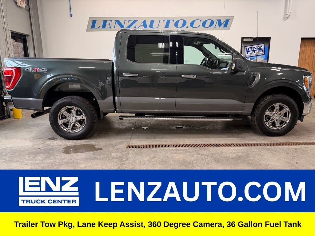 Used 2021 Ford F-150 4x4 SuperCrew XLT Truck